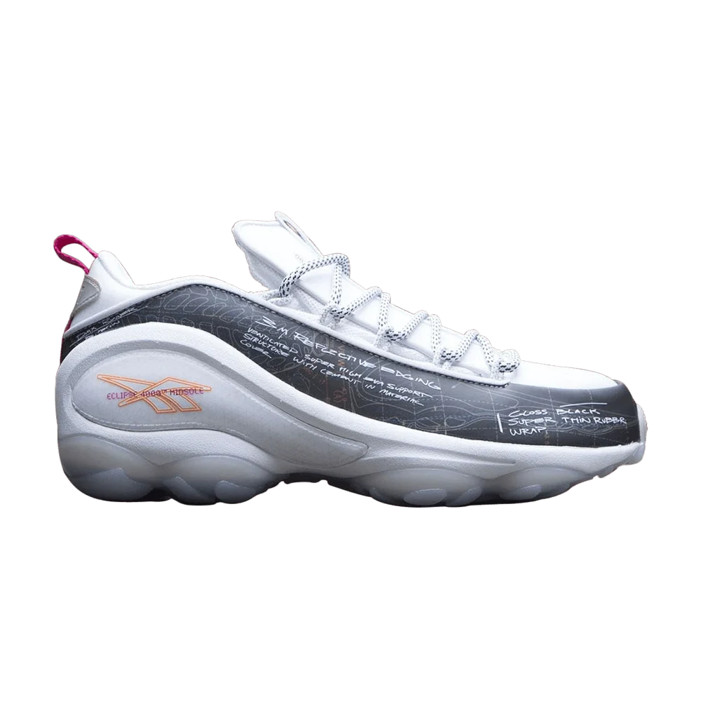 Кроссовки BAIT x Reebok DMX Run 10 'Black Ash Grey'