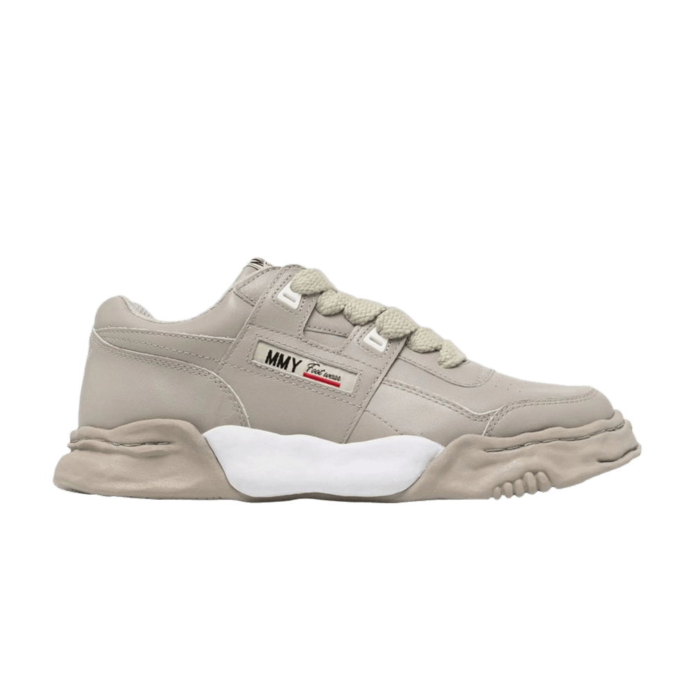 Кроссовки Maison Mihara Yasuhiro Parker OG Sole Leather Low 'Grey'