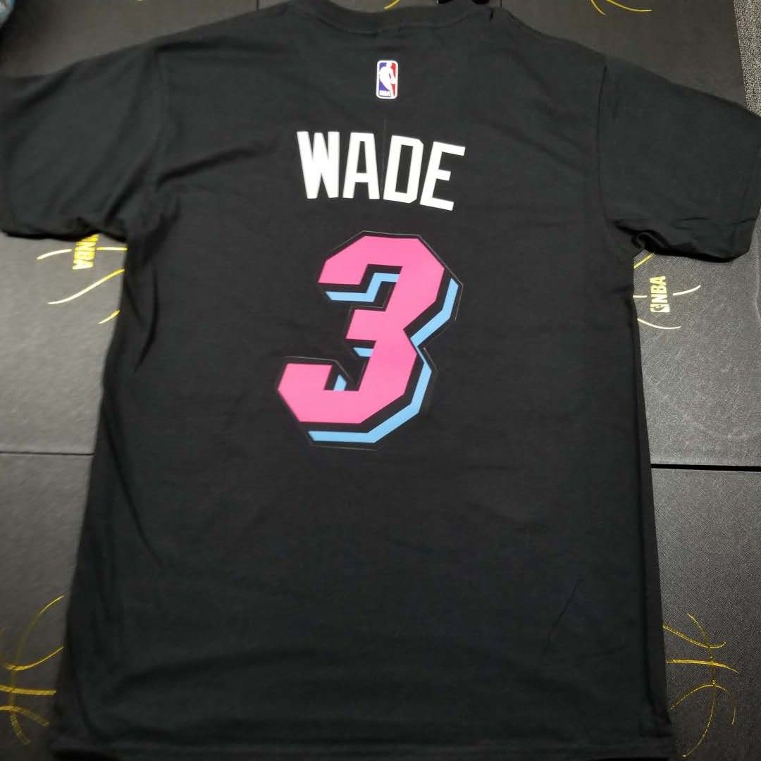 Футболка 2018-19 Wade Miami Heat Vice Nights Tee