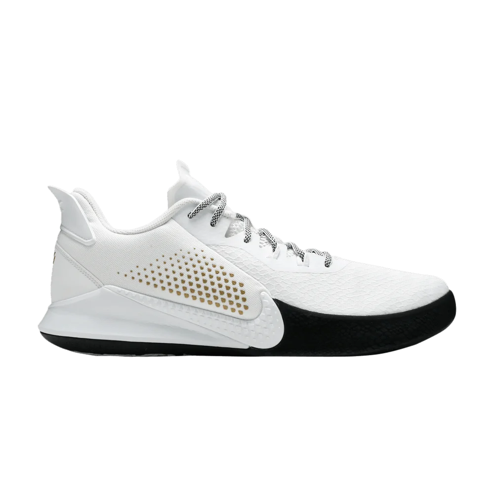 Кроссовки Nike Mamba Fury 'White Metallic Gold'