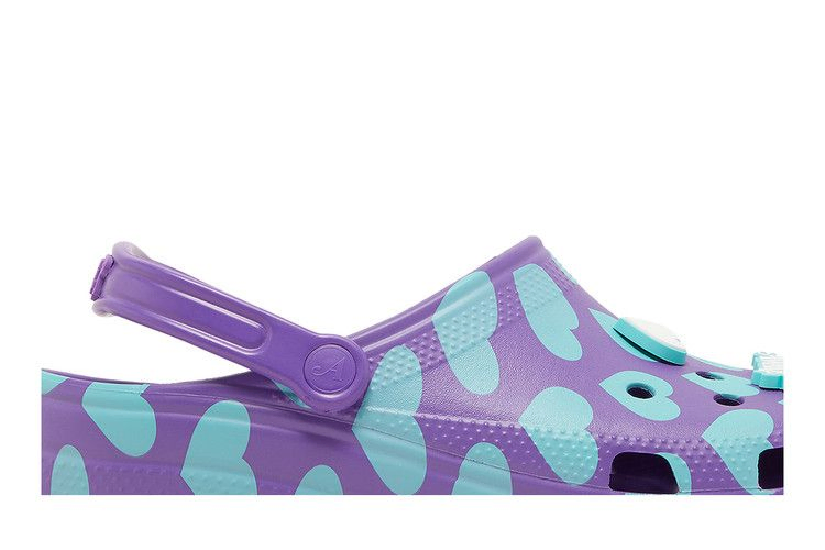 Сабо Awake NY x Crocs Classic Clog 'Home Is Where The Heart Is - Purple'
