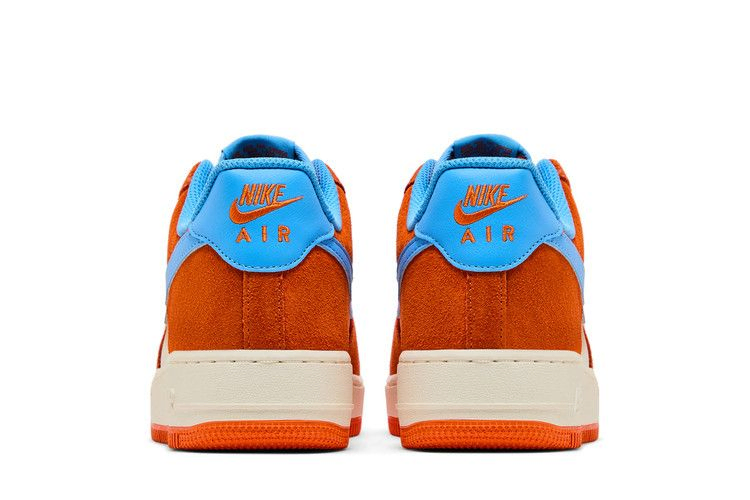Кроссовки Nike Air Force 1 '07 LV8 'Safety Orange University Blue'