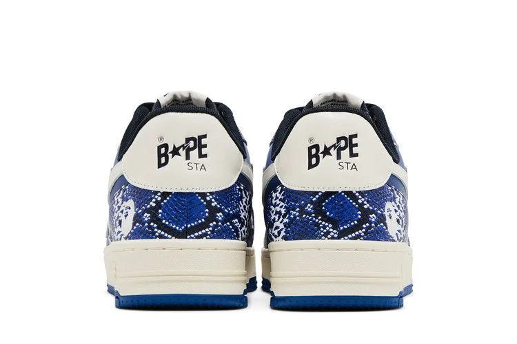 Кроссовки BAPE Tape Sta 'Blue Snakeskin' SSENSE Exclusive