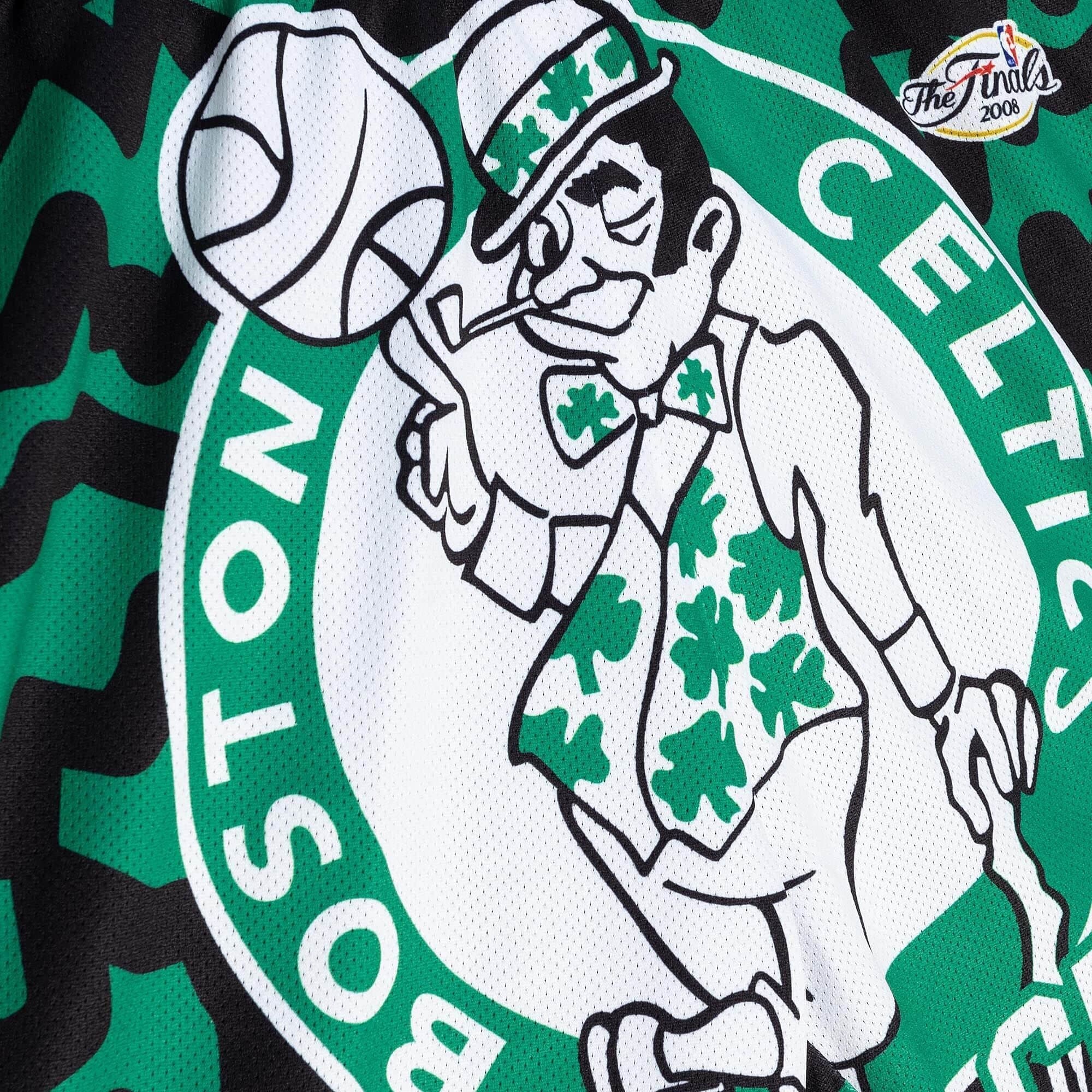 Спортивные шорты Mitchell & Ness Jumbotron 2.0 Sublimated Boston Celtics Shorts