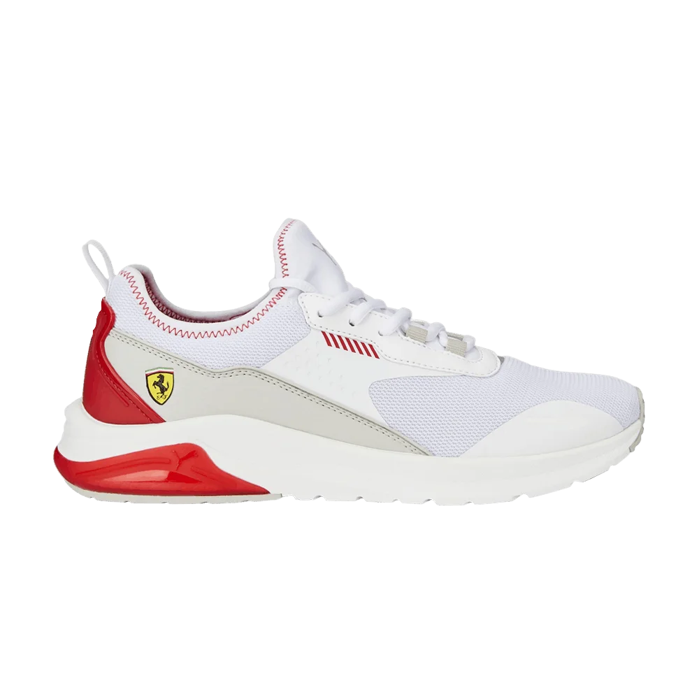Кроссовки Scuderia Ferrari x Puma Electron E Pro 'White High Risk Red'
