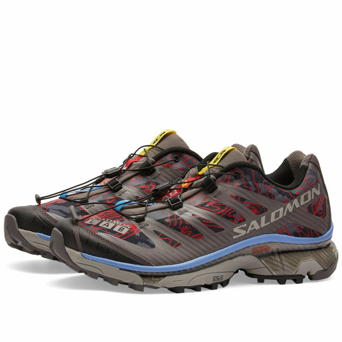 Кроссовки Salomon XT-4 OG Topography - Black Plum Kitten