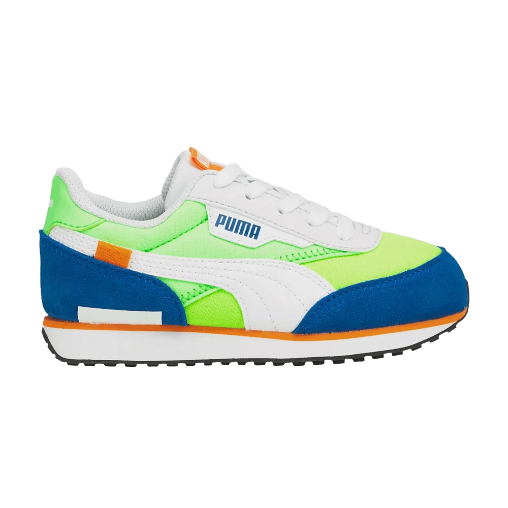 Krossovki-Puma-Future-Rider-Play-On-Jr-White-Fizzy-Lime-1