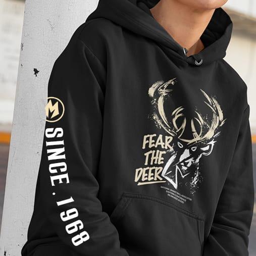 Толстовка DPOY inked Milwaukee Bucks Greek Freak Hoodie