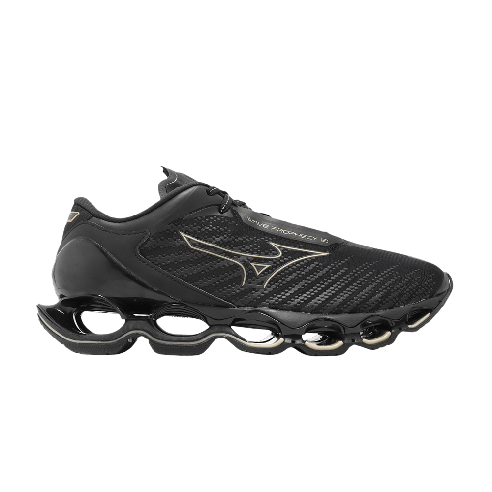 Кроссовки Mizuno Wave Prophecy 12 'Black Gold'