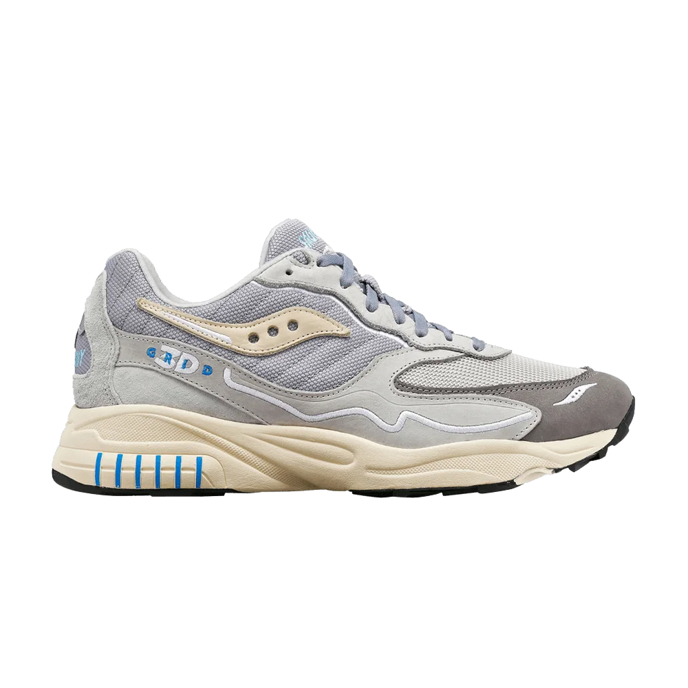 Кроссовки Saucony 3D Grid Hurricane 'Grey Cream'
