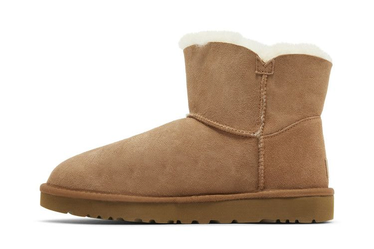 UGG Wmns Mini Bailey Button 2 Boot 'Chestnut'