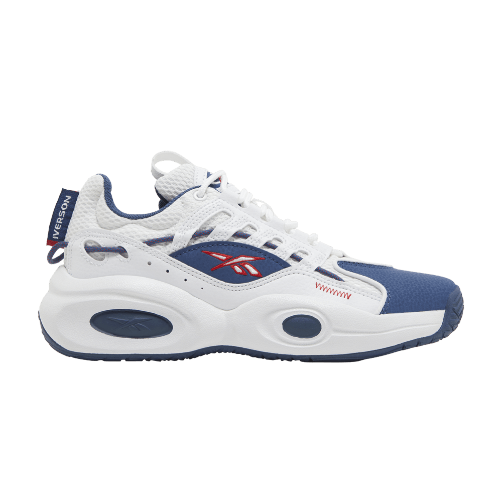 Кроссовки Reebok Solution Mid Big Kid 'White Batik Blue'
