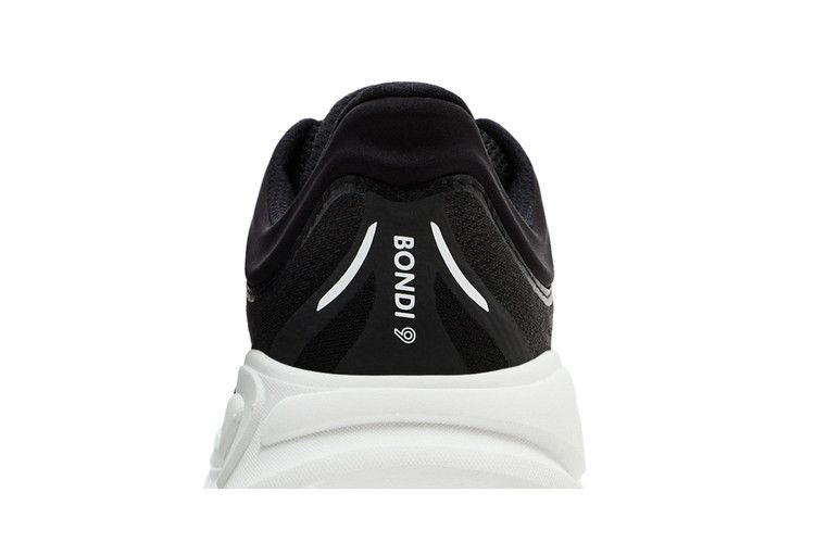 Кроссовки HOKA Bondi 9 2E Wide 'Black White'
