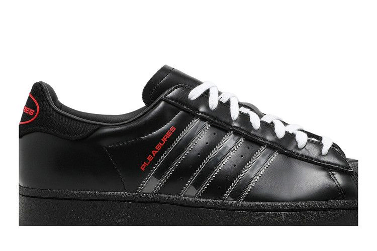 Кроссовки Pleasures x adidas Superstar 'Black'