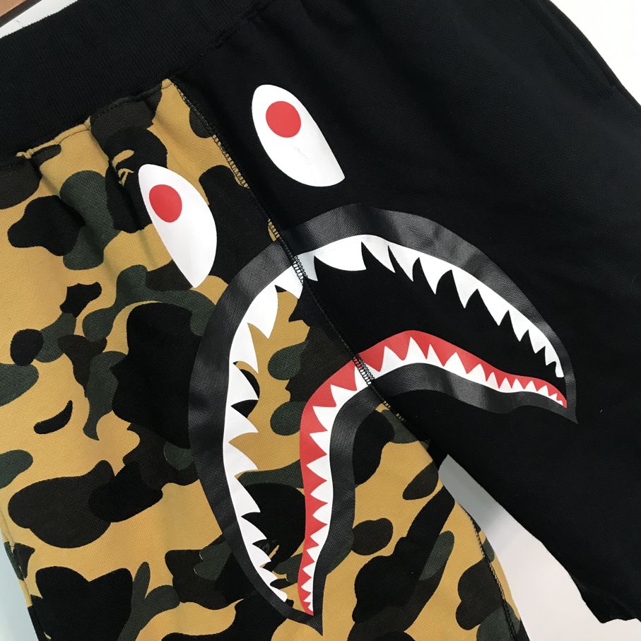 BAPE-Shark-Shorts-Black-6