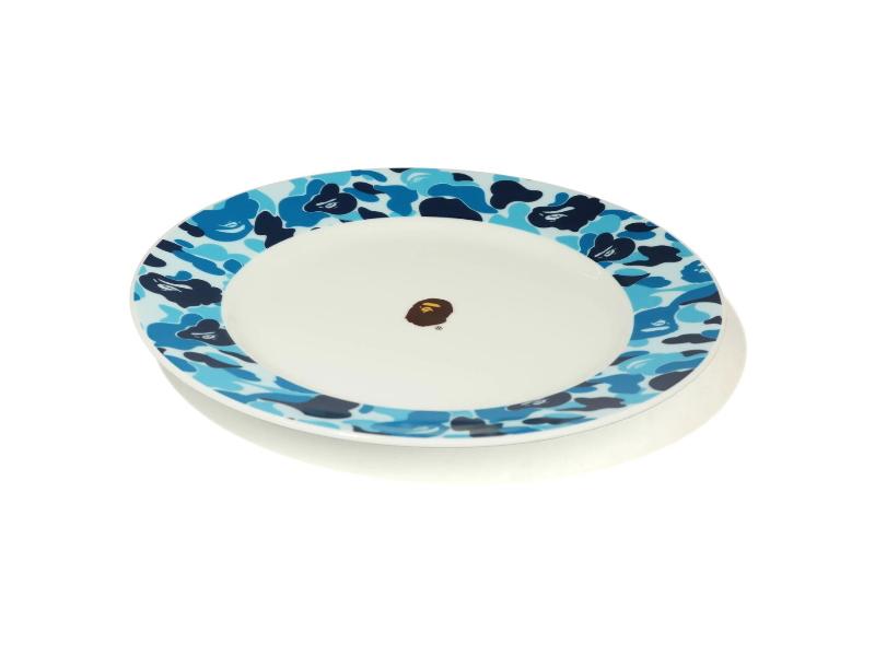Тарелка BAPE ABC Camo Dishes Blue