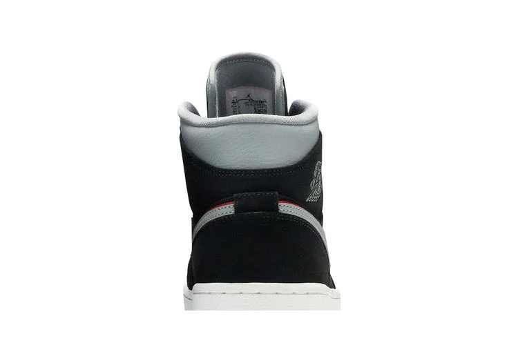 Кроссовки Air Jordan 1 Mid 'Black Grey'