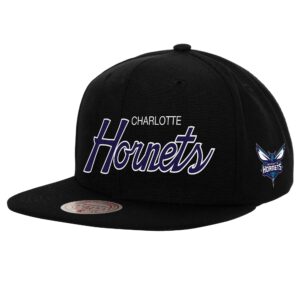 Mitchell-Ness-Team-Script-2.0-Snapback-Charlotte-Hornets-Hat-300x300