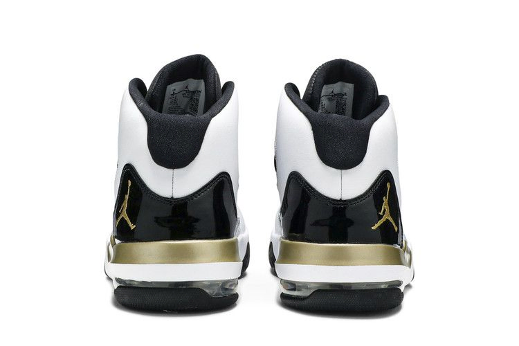 Кроссовки Air Jordan Max Aura 'White Black Gold'