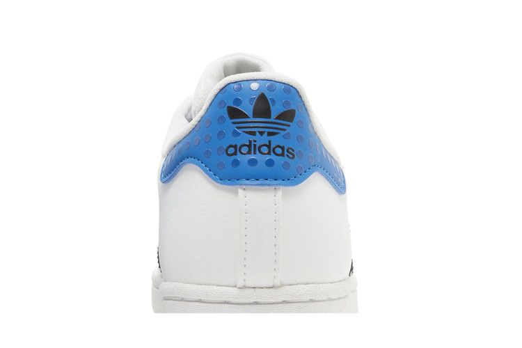 Кроссовки LEGO x adidas Superstar J 'White Shock Blue'