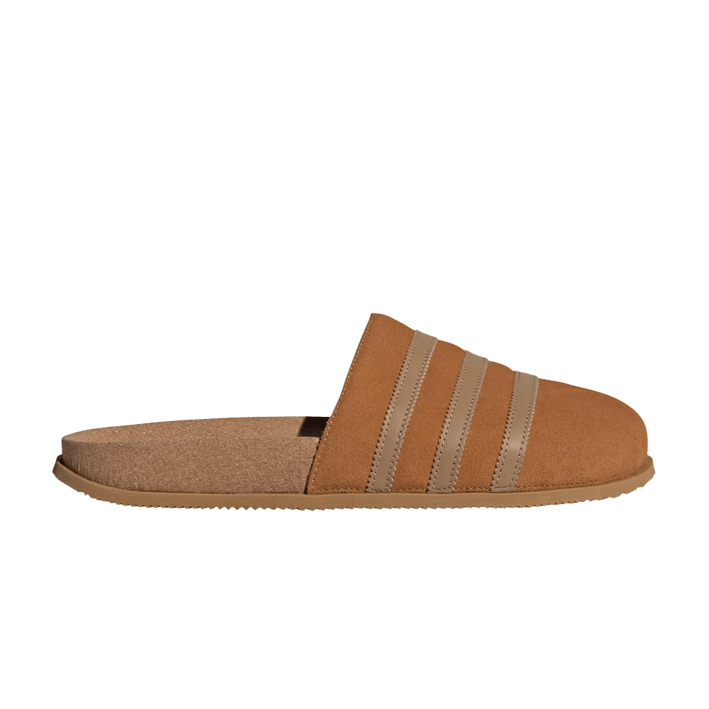 adidas Adimule Leather Slide 'Light Brown'
