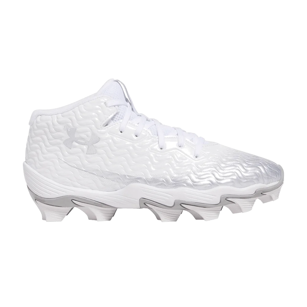 Кроссовки Under Armour Spotlight Hammer Jr 'White Metallic Silver'