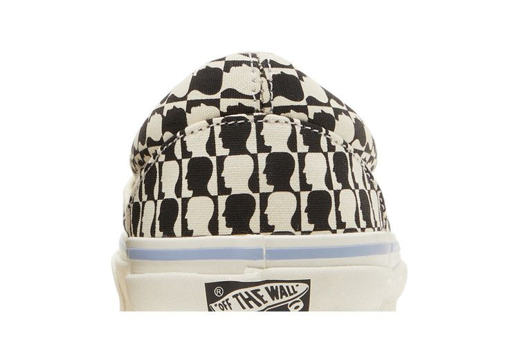 Кроссовки Brain Dead x Vans OG Classic Slip-On LX 'Black White Checkerboard'