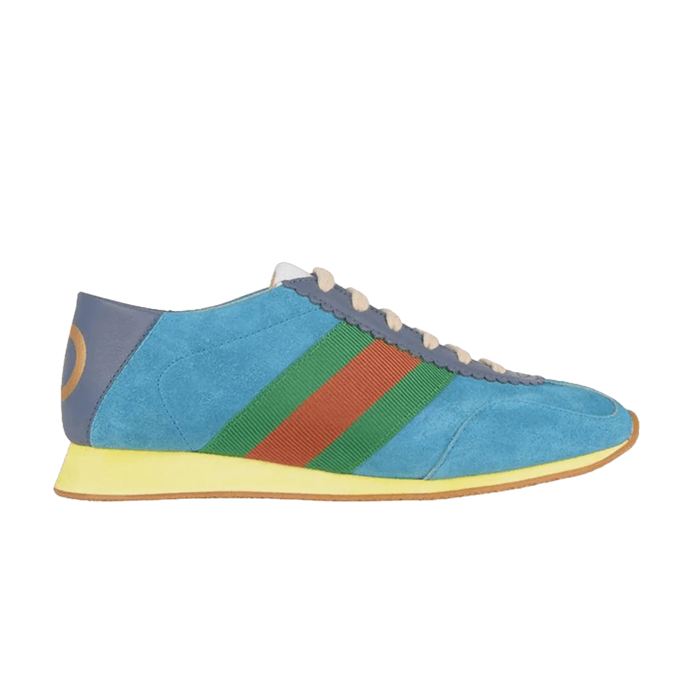 Кроссовки Gucci Rocket Suede Low 'Blue'