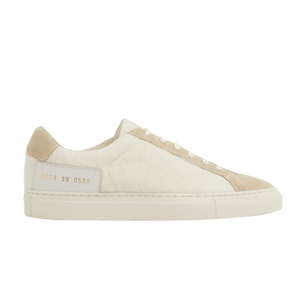 Krossovki-Common-Projects-Wmns-Retro-Wool-White