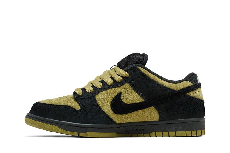 Кроссовки Supreme x Nike Dunk Low SB 'Camper Green'