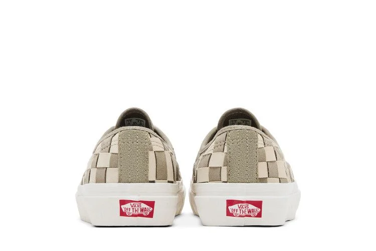 Vans Authentic 44 DX 'Woven Check - Brown Khaki'