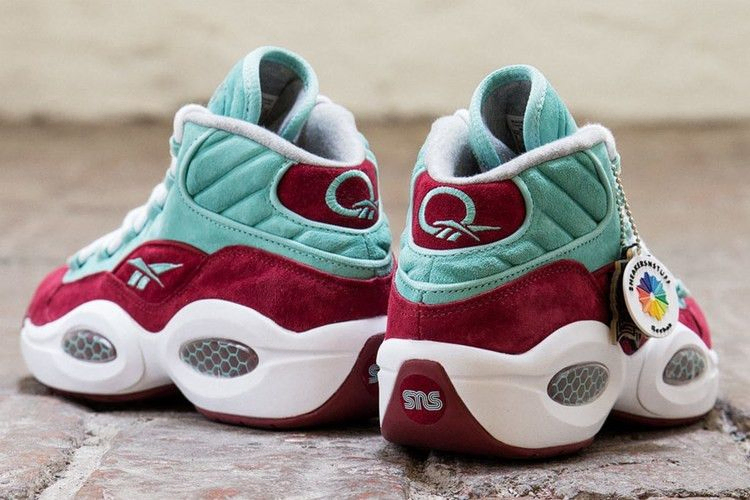 Кроссовки Sneakersnstuff x Reebok Question Mid 'A Shoe about Nothing'