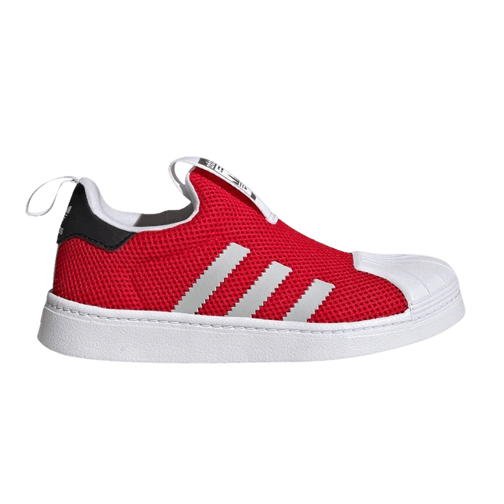 Кроссовки adidas Superstar 360 Little Kid 'Vivid Red White'