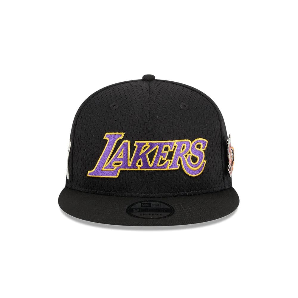 Бейсболка New Era Los Angeles Lakers Post Up Pin 9FIFTY NBA Snapback Hat