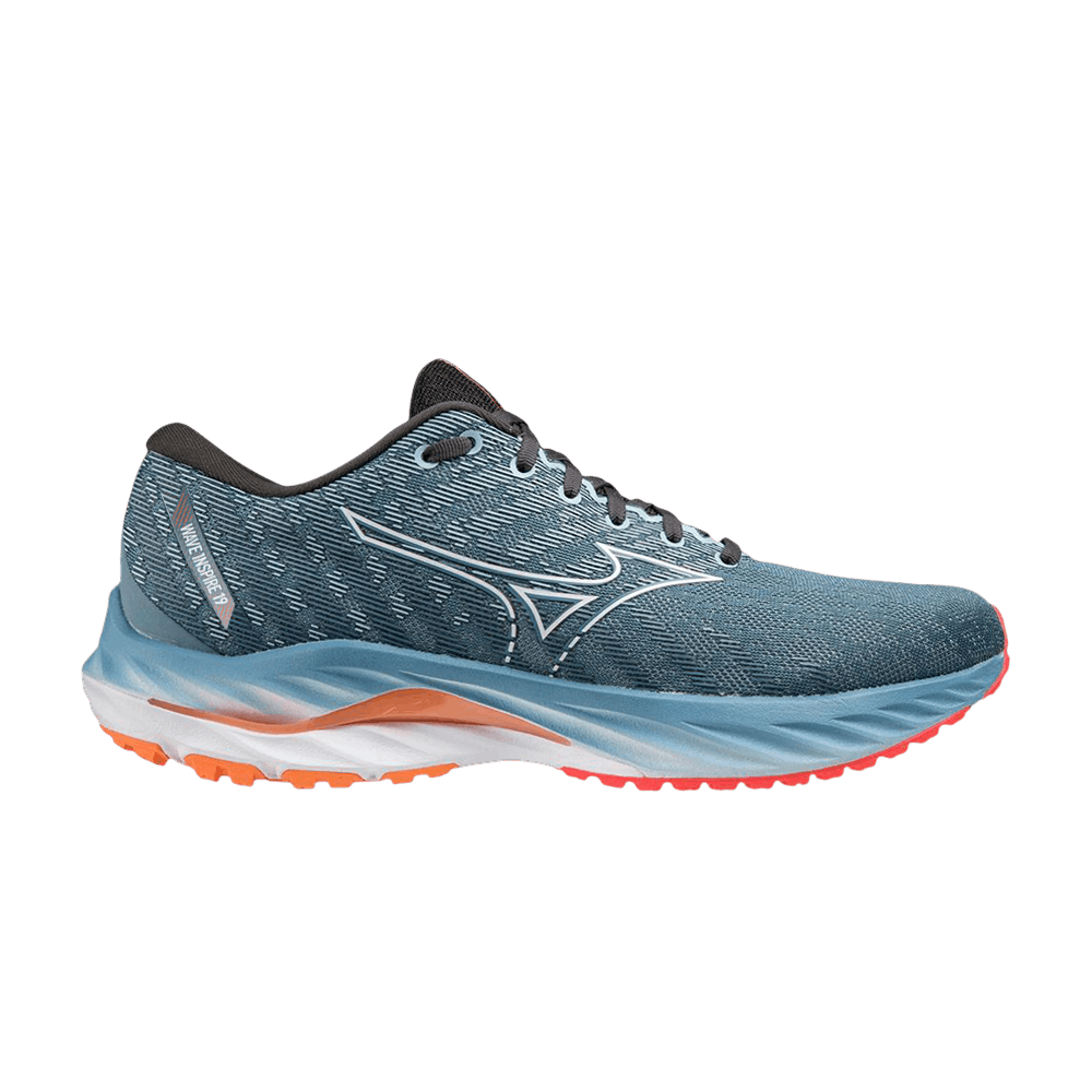 Кроссовки Mizuno Wave Inspire 19 2E Wide 'Dazzling Blue'
