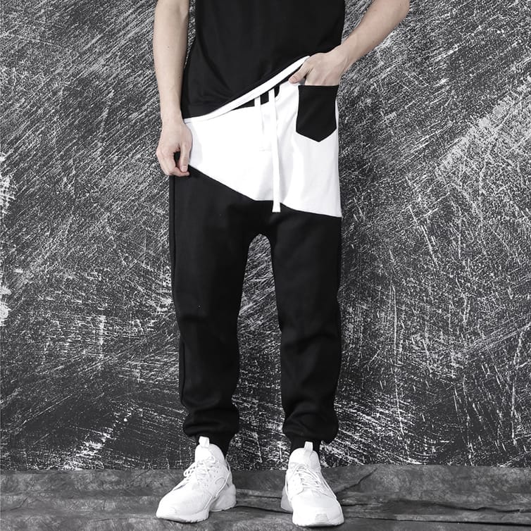 Спортивные штаны DPOY Colorblock White Pants