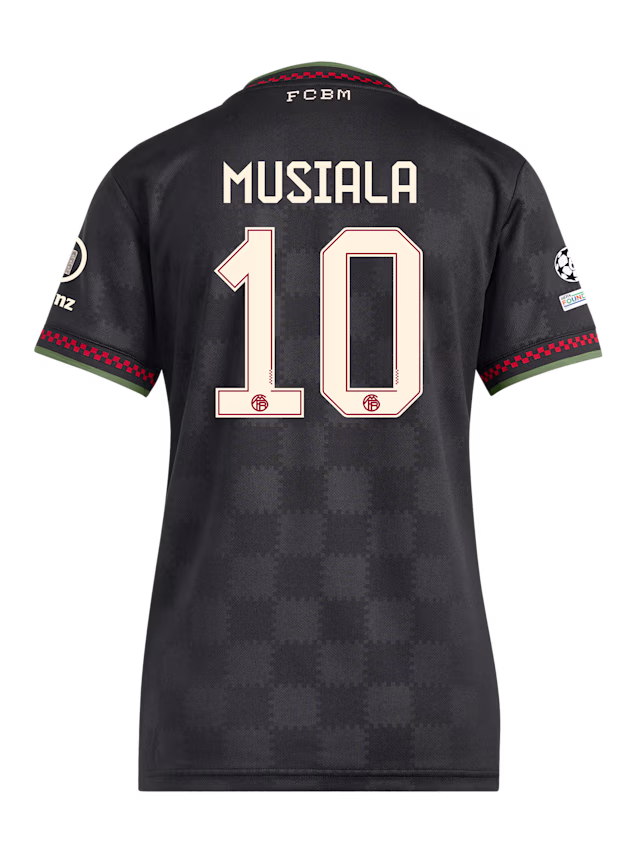Женское футбольное джерси FC Bayern Munich Champions League Jersey 25-26 MUSIALA 10
