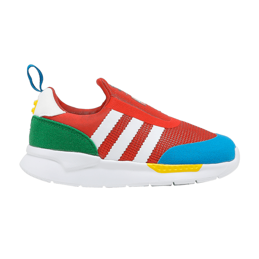 Кроссовки LEGO x adidas ZX 360 Infant 'Bold Orange'