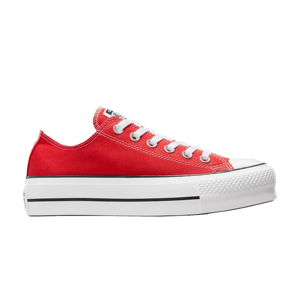 Converse Chuck Taylor All Star Lift Platform Low 'Fiery Red'