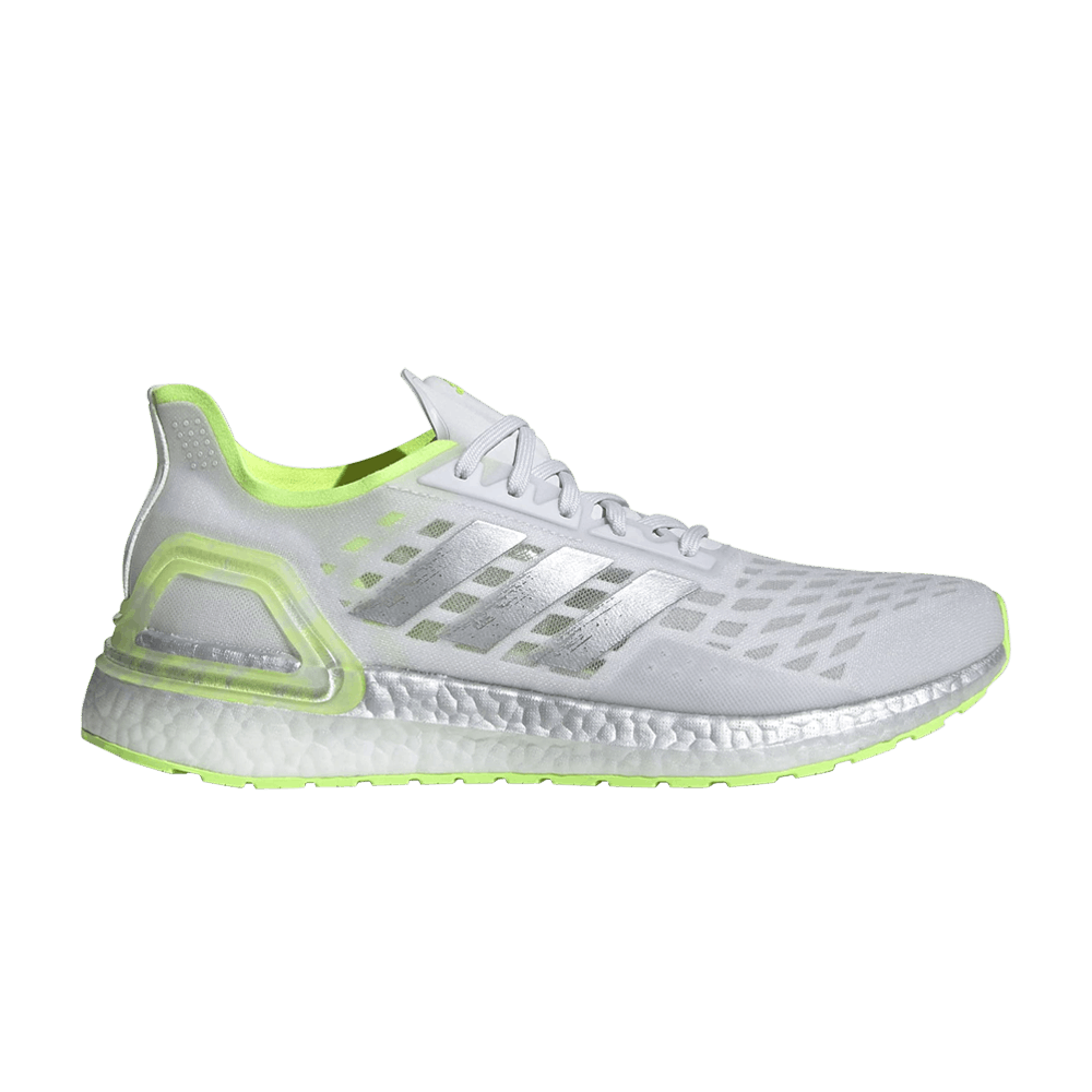 Кроссовки adidas UltraBoost PB 'Silver Metallic Signal Green'