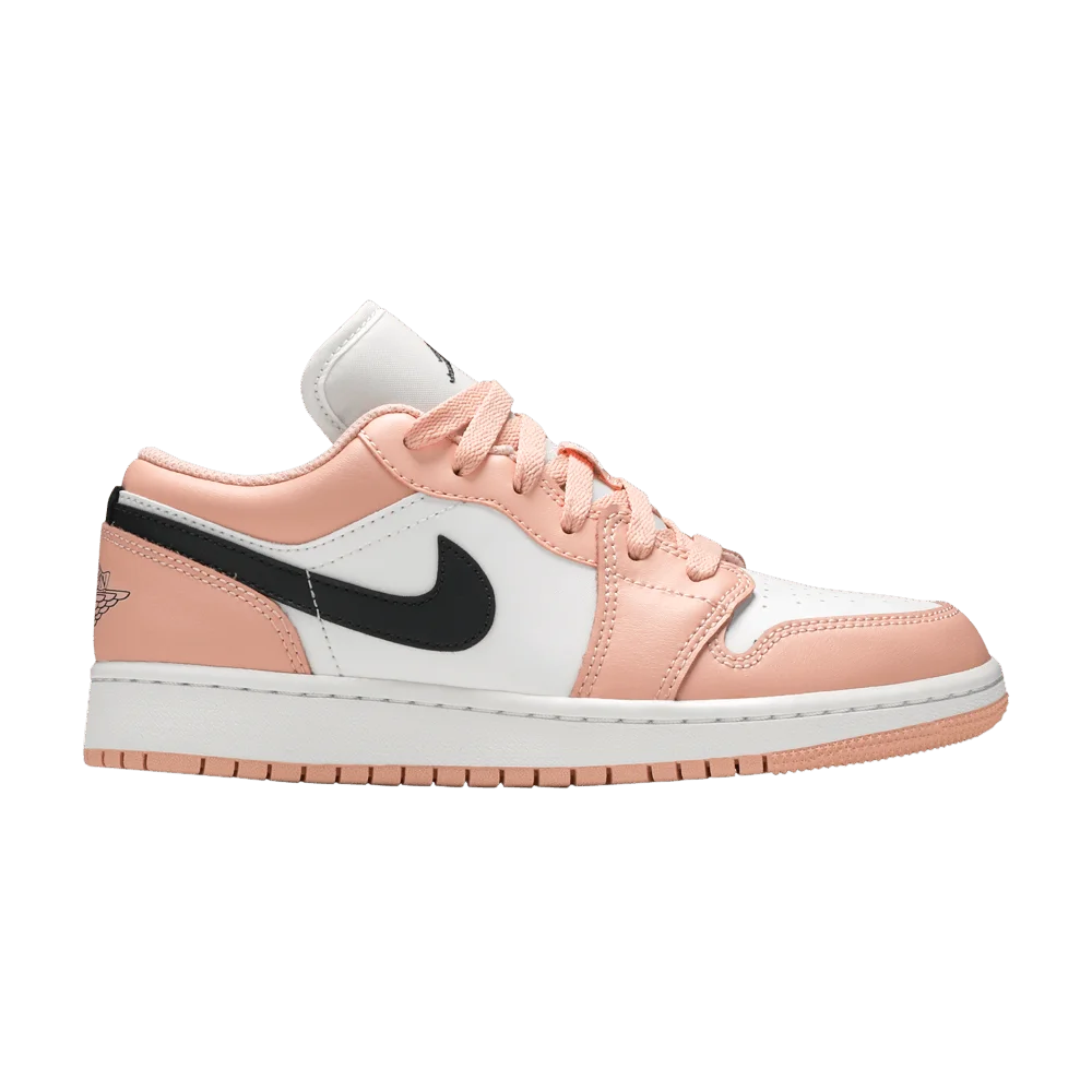 Krossovki-Air-Jordan-1-Low-GS-Light-Arctic-Pink