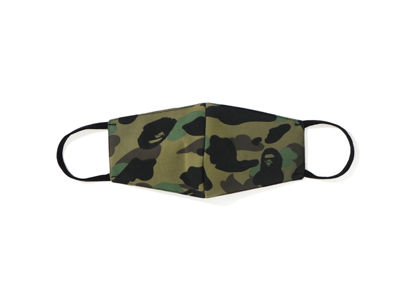 Маска BAPE Full 1st Camo Mask Green