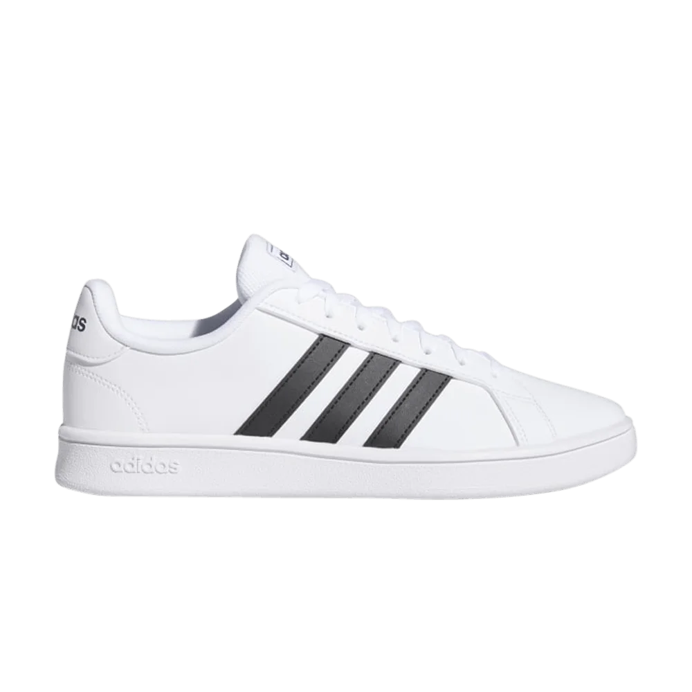 Кроссовки Adidas Grand Court Base 'White Black'