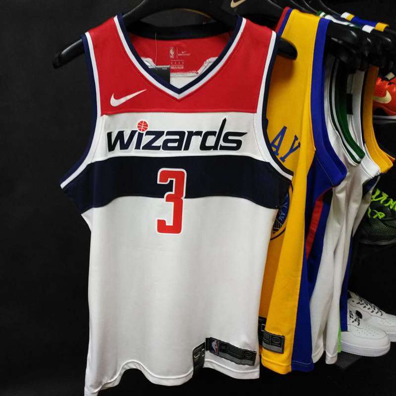 Баскетбольная джерси 2017-18 Bradley Beal Washington Wizards #3 Association White