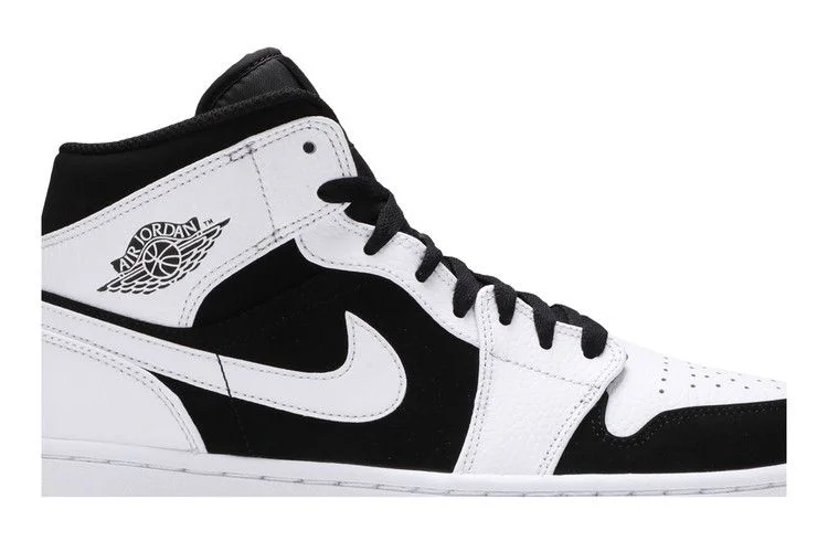 Кроссовки Air Jordan 1 Retro Mid 'Tuxedo'