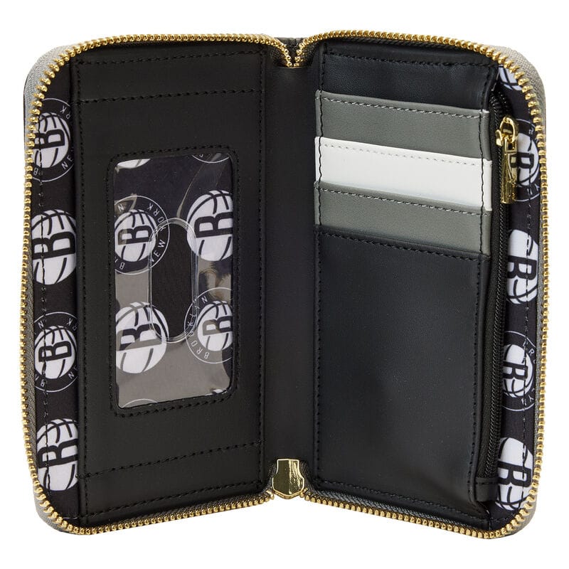 Кошелёк NBA Brooklyn Nets Patch Icons Zip Around Wallet