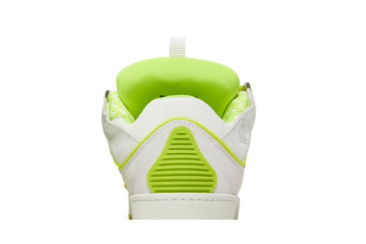Кроссовки Lanvin Curb Sneakers 'White Fluo Yellow'