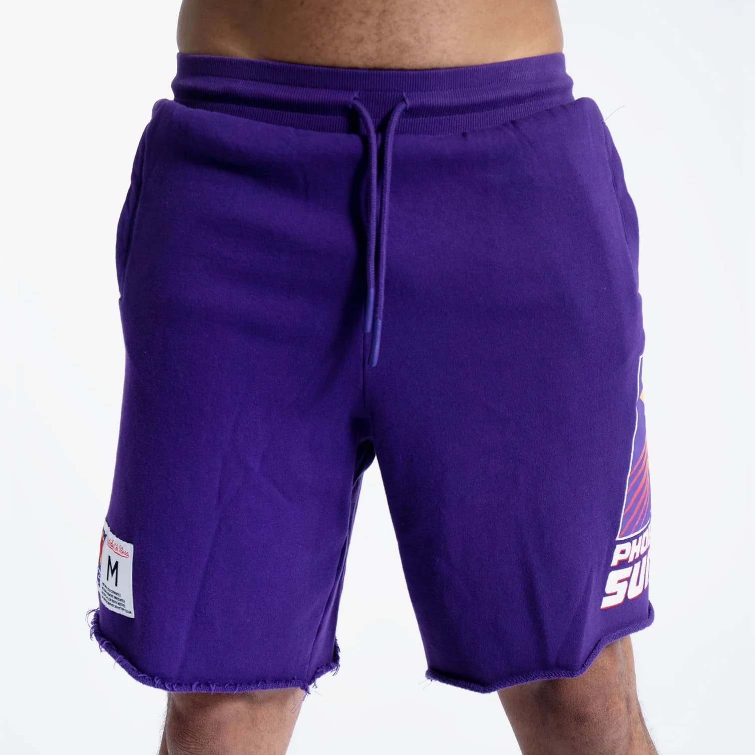 Спортивные шорты Mitchell & Ness Phoenix Suns Off Season Raw Edged NBA Fleece Shorts