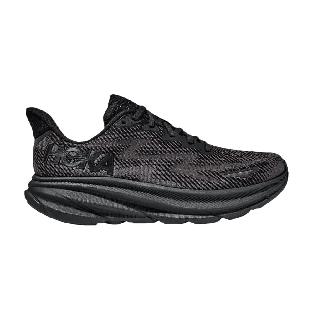 Кроссовки HOKA Clifton 9 2E Wide 'Triple Black'