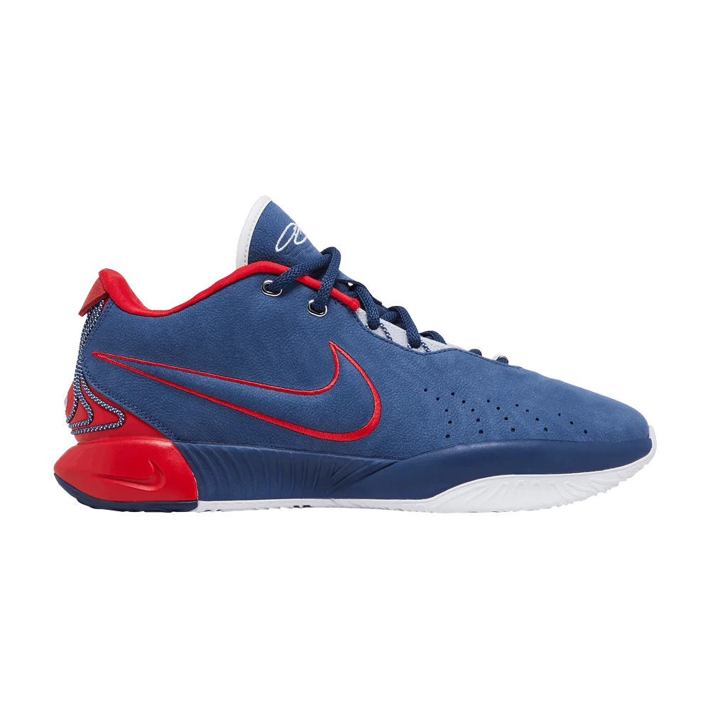 Krossovki-Nike-LeBron-21-Navy-University-Red-Sample